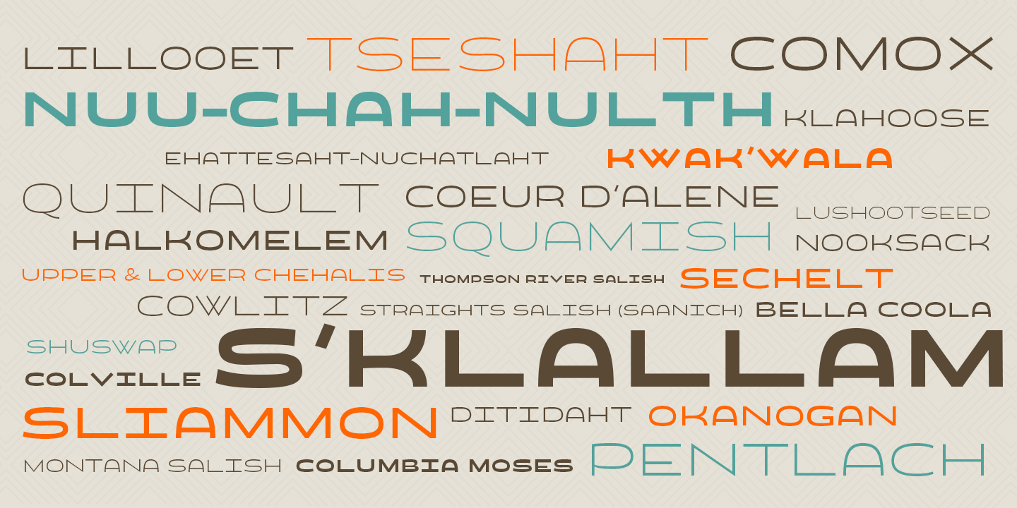 Salish sample